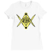 all seeing eye Ladies Fitted T-Shirt