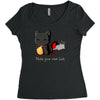 make your own luck Women's Triblend Scoop T-shirt