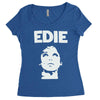 edie sedgwick Women's Triblend Scoop T-shirt