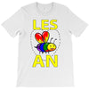 gay pride parade lgbt lesbian gay bi trans queer pan light T-Shirt