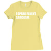 sarcasmo Ladies Fitted T-Shirt
