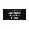 September Girls License Plate