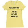 November Girl Ladies Fitted T-Shirt