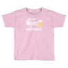 gibt mir bier ich unterhopfe  funny Toddler T-shirt