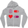 How To Live A Happy Life Zipper Hoodie