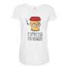 espresso patronum Maternity Scoop Neck T-shirt