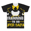 Trainning To Go Super Saiyan All Over Men's T-shirt