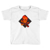 3d skull squad Toddler T-shirt