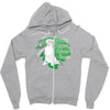 boxers support parkinson's awareness Zipper Hoodie