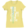 be nice Ladies Fitted T-Shirt