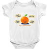 rhyming orange Baby Onesie