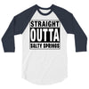 straight outta salty springs 3/4 Sleeve Shirt