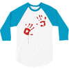 bloods hand 3/4 Sleeve Shirt