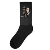 pulp fiction caricature ideal birthday gift present Socks