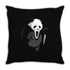 when animals attack Throw Pillow