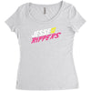 jesse and the rippers Women's Triblend Scoop T-shirt