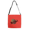 tropical santa Adjustable Strap Totes