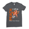 wear peach for  my [you can write any name] Ladies Fitted T-Shirt