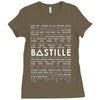 bastille Ladies Fitted T-Shirt
