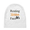 resting witch face   fall t shirt   funny halloween Baby Beanies