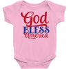 god bless america Baby Bodysuit