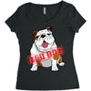 bad dog Women's Triblend Scoop T-shirt