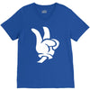 peace sign V-Neck Tee