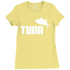 tuna Ladies Fitted T-Shirt