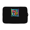 pop off brush Laptop sleeve
