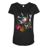saitama Maternity Scoop Neck T-shirt