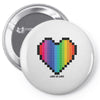 Love Is Love Lgbt Rainbow Heart Pin-back button