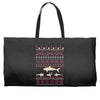 christmas ugly shark Weekender Totes