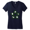rock paper scissors lizard spock Women's V-Neck T-Shirt