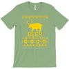 ugly sweater party beer bear funny T-Shirt