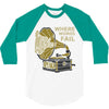 where words fail music speaks 3/4 Sleeve Shirt