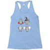 halloween hedgehogs Racerback Tank