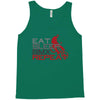 eat sleep bmx repeat Tank Top