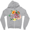 Vans Floral Zipper Hoodie
