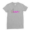lady firefighter Ladies Fitted T-Shirt