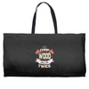 chop your own wood it will warm you twice Weekender Totes