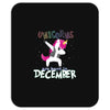 Born Unicorns-Born December Mousepad