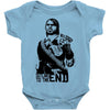 outlaws to the end 5 Baby Bodysuit
