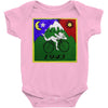 Bicycle Day T-shirt - 1943 Vintage (Albert Hofmann LSD) Baby Bodysuit