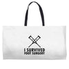 I Survived Foot Surgery Weekender Totes