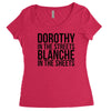 dorothy in the street blanche in the sheets Women's Triblend Scoop T-shirt