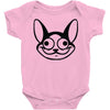 cat character graphic Baby Onesie