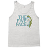 the five face Tank Top
