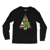 christmas tree made of bells stocking santa Long Sleeve Shirts