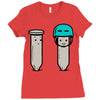 lace Ladies Fitted T-Shirt