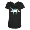 happy to see you Maternity Scoop Neck T-shirt